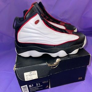 Jordan Pro Strong BG ‘Black Varsity Red”